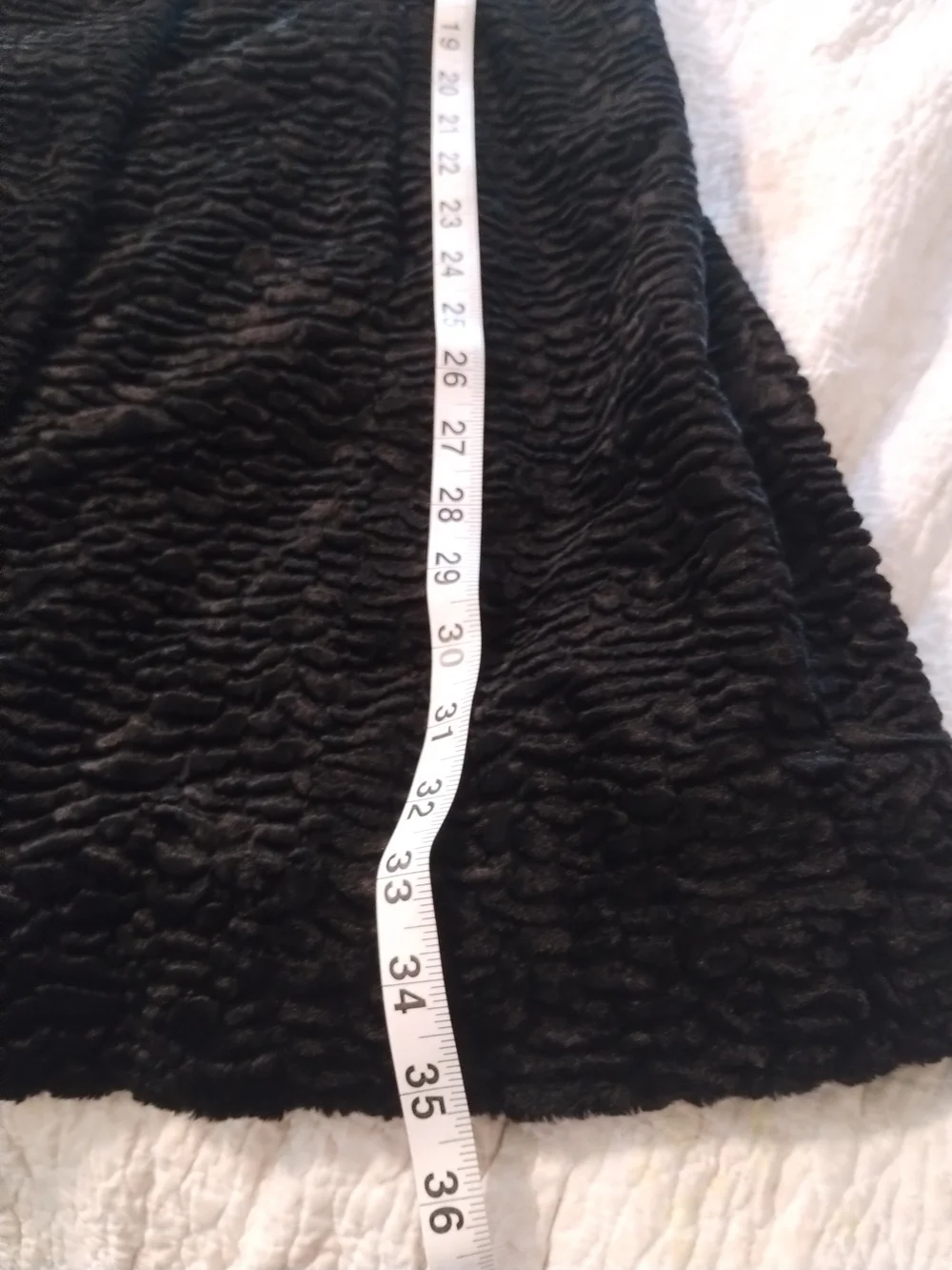 White House Black Market Black Textured Cowl Coat